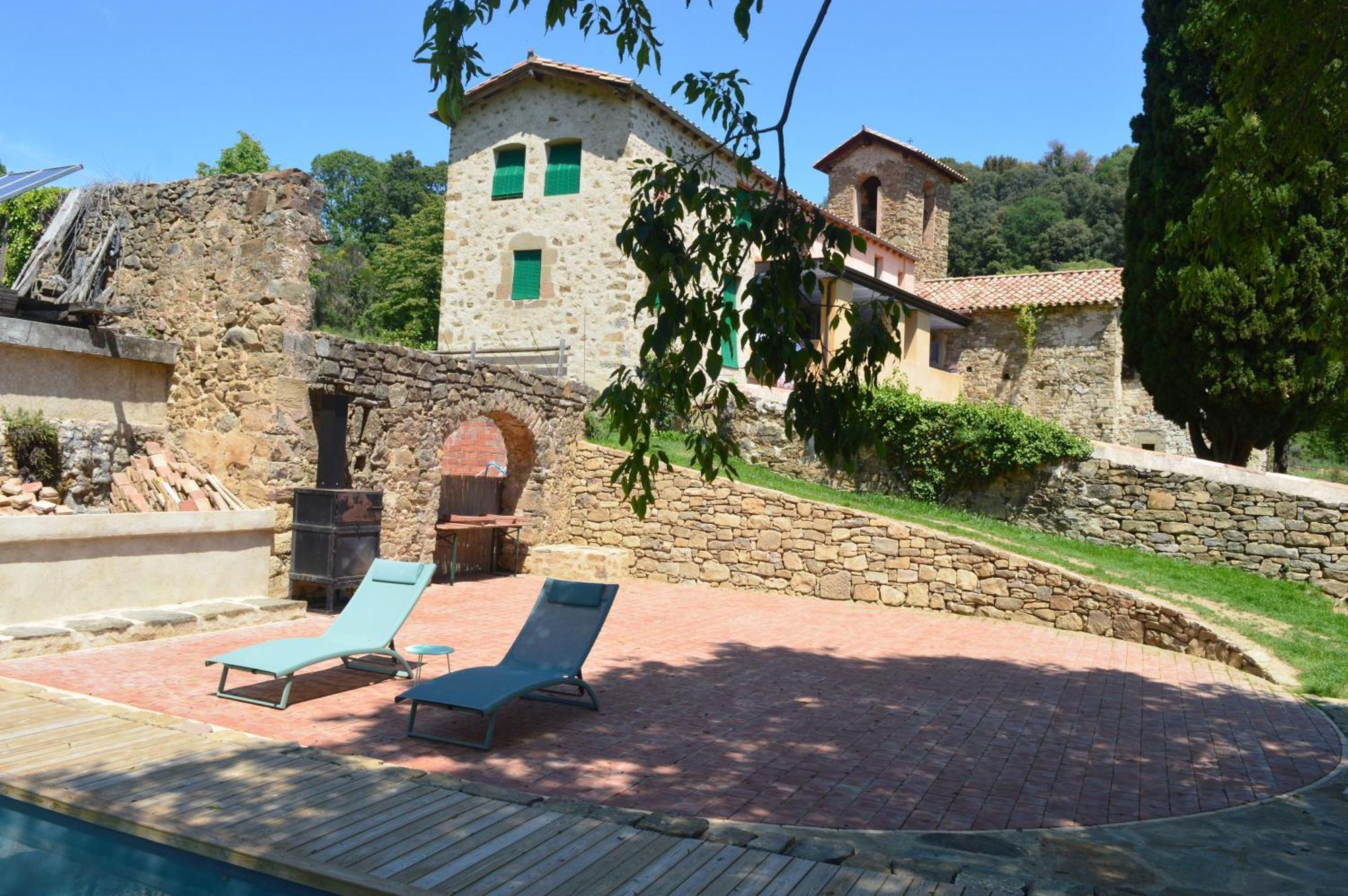 Rectoria De Castellar Villa La Vall de Bianya Buitenkant foto